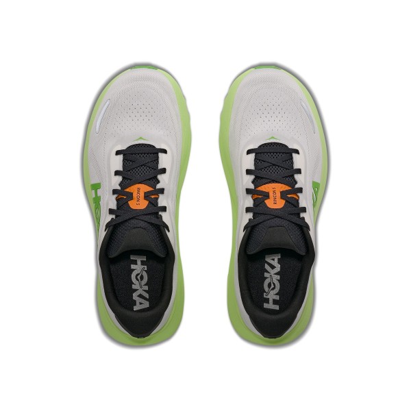 HOKA RINCON 5 FROST BLACK ZAPATILLAS RUNNING HOMBRE VISTA SUPERIOR,ARISTARUN