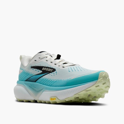 BROOKS CASCADIA 20 BLANCO AZUL ZAPATILLAS TRAIL HOMBRE, ARISTARUN