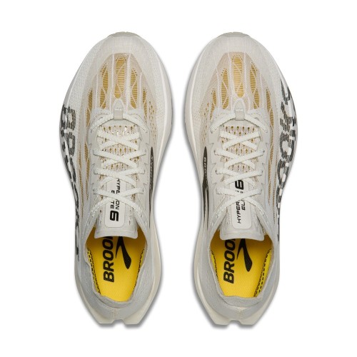 BROOKS HYPERION ELITE 6 GREY YELLOW ZAPATILLAS RUNNING VISTA SUPERIOR,ARISTARUN