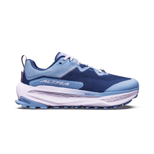 ALTRA OLYMPUS 7 AZUL LILA ZAPATILLAS TRAIL MUJER VISTA EXTERIOR,ARISTARUN