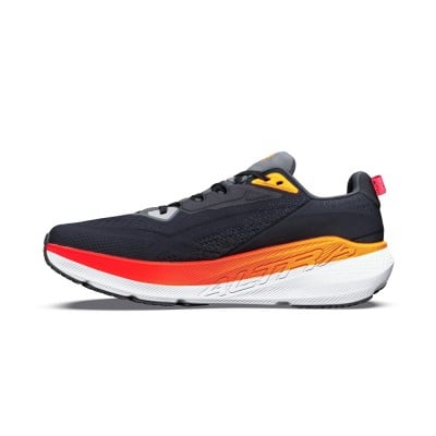 ALTRA FWD VIA 2 NEGRO NARANJA ZAPATILLAS ASFALTO HOMBRE VISTA LATERAL EXTERNA, ARISTARUN 2