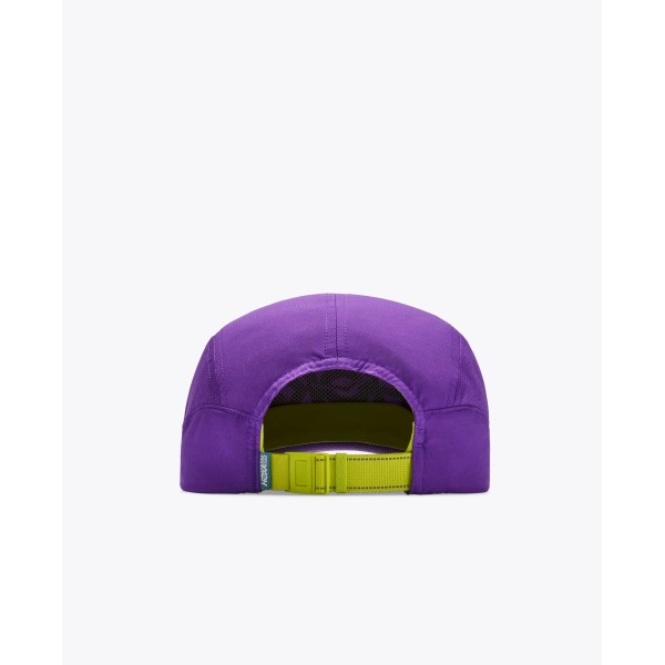 HOKA GORRA RUN MORADO VISTA TRASERA, ARISTARUN