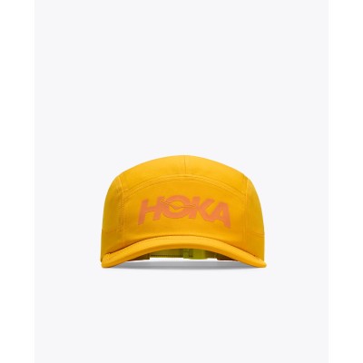 HOKA GORRA RUN NARANJA VISTA FRONTAL, ARISTARUN