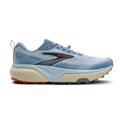 BROOKS CASCADIA 20 AZUL CLARO ZAPATILLAS TRAIL MUJER VISTA LATERAL,ARISTARUN 2