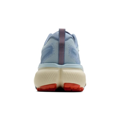 BROOKS CASCADIA 20 AZUL CLARO ZAPATILLAS TRAIL MUJER VISTA TRASERA,ARISTARUN