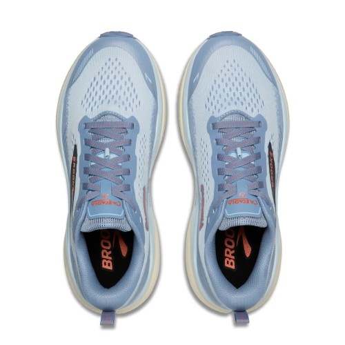 BROOKS CASCADIA 20 AZUL CLARO ZAPATILLAS TRAIL MUJER VISTA SUPERIOR,ARISTARUN