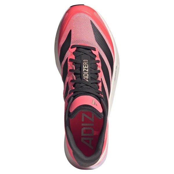 ADIDAS ADIZERO BOSTON 13 ROJO ZAPATILLAS RUNING HOMBRE VISTA SUPERIOR,ARISTARUN