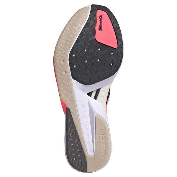 ADIDAS ADIZERO BOSTON 13 ROJO ZAPATILLAS RUNING HOMBRE VISTA SUELA,ARISTARUN