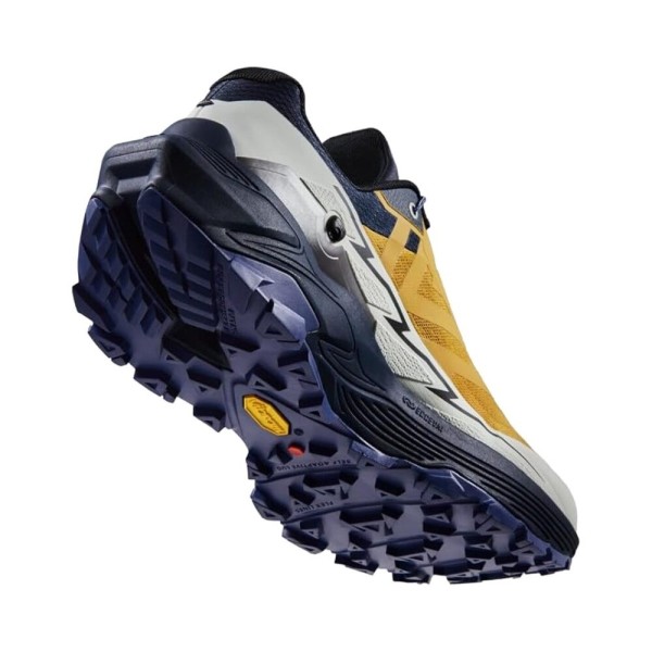 KAILAS FUGA EX 3 MUSTARD YELLOW ZAPATILLAS TRAIL HOMBRE VISTA TRASERA,ARISTARUN