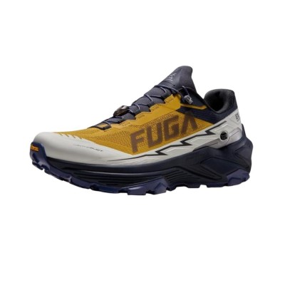 KAILAS FUGA EX 3 MUSTARD YELLOW ZAPATILLAS TRAIL HOMBRE VISTA EXTERIOR,ARISTARUN 2