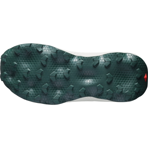 SALOMON ULTRA GLIDE 4 VERDE ZAPATILLAS TRAIL MUJER VISTA SUELA, ARISTARUN