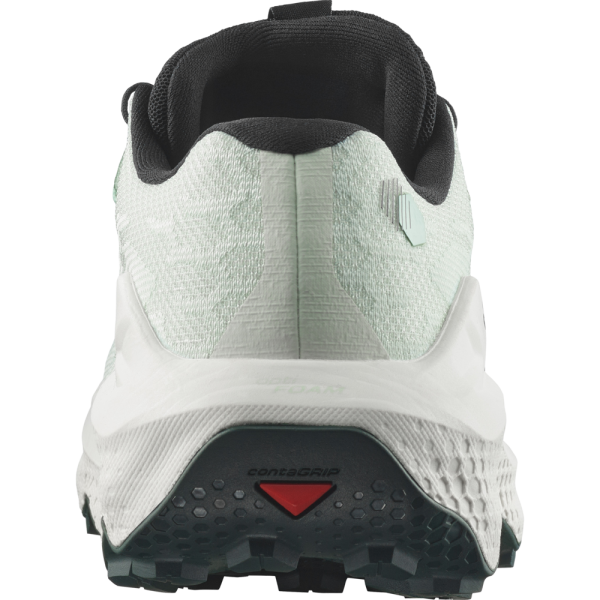 SALOMON ULTRA GLIDE 4 VERDE ZAPATILLAS TRAIL MUJER VISTA TRASERA, ARISTARUN