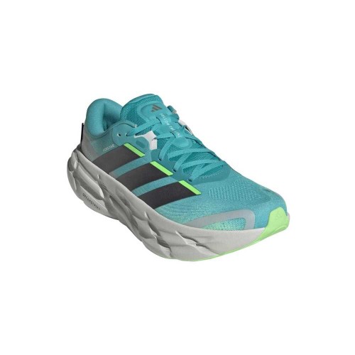 ADIDAS ADISTAR 5 AZUL VERDE ZAPATILLAS RUNNING HOMBRE VISTA LATERAL,ARISTARUN