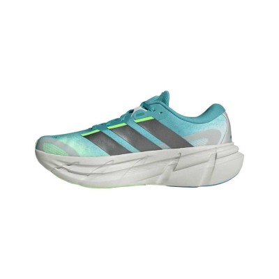 ADIDAS ADISTAR 5 AZUL VERDE ZAPATILLAS RUNNING HOMBRE VISTA EXTERIOR,ARISTARUN 2