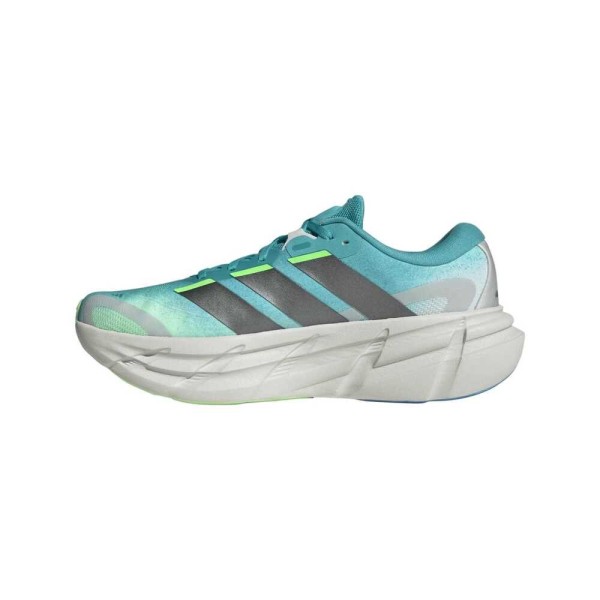 ADIDAS ADISTAR 5 AZUL VERDE ZAPATILLAS RUNNING HOMBRE VISTA INTERIOR,ARISTARUN