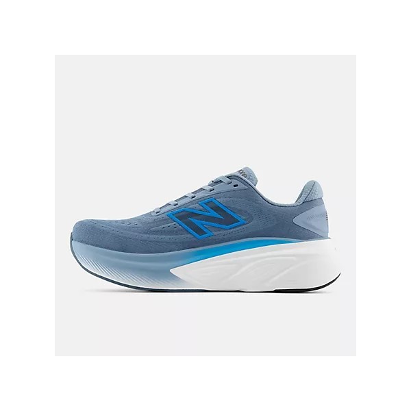 NEW BALANCE FRESH FOAM X MORE v6 ZINC BLUE ZAPATILLAS RUNNING HOMBRE VISTA INTERIOR,ARISTARUN