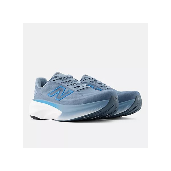 NEW BALANCE FRESH FOAM X MORE v6 ZINC BLUE ZAPATILLAS RUNNING HOMBRE VISTA LATERAL,ARISTARUN