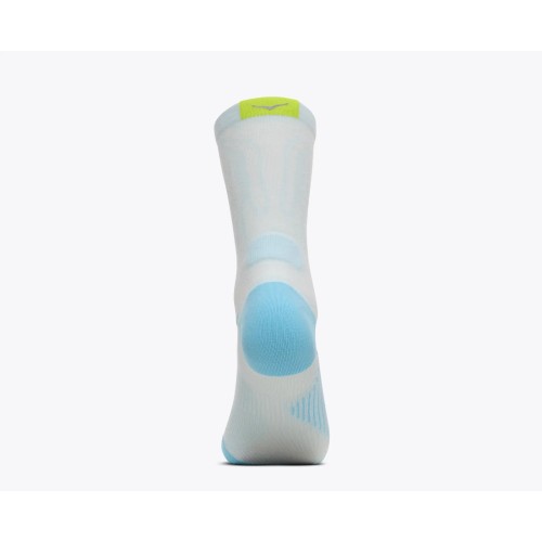 HOKA CALCETINES CLIFTON CREW RUN AZUL UNISEX VISTA TRASERA, ARISTARUN