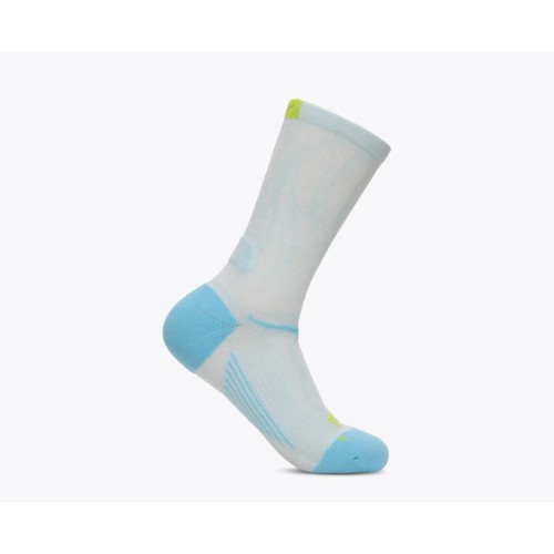 HOKA CALCETINES CLIFTON CREW RUN AZUL UNISEX VISTA LATERAL, ARISTARUN