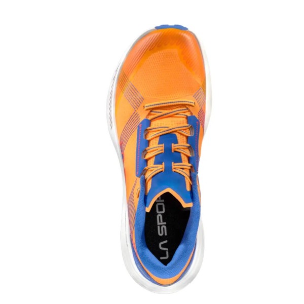 LA SPORTIVA PRODIGIO MAX AZUL NARANJA ZAPATILLAS TRAIL HOMBRE VISTA SUPERIOR,ARISTARUN