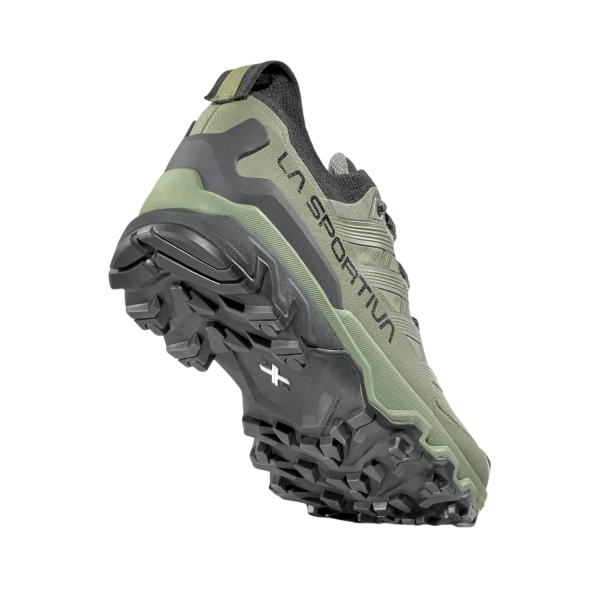LA SPORTIVA ULTRA RAPTOR 3 GTX VERDE ZAPATILLAS TREKKING HOMBRE VISTA TRASERA,ARISTARUN