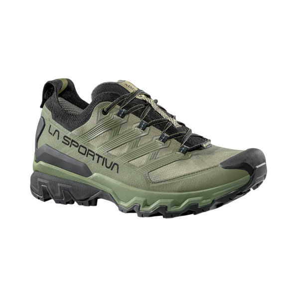LA SPORTIVA ULTRA RAPTOR 3 GTX VERDE ZAPATILLAS TREKKING HOMBRE VISTA LATERAL,ARISTARUN