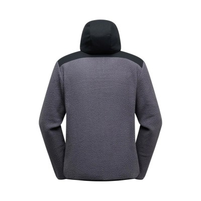 LA SPORTIVA FORRO POLAR GUIDANCE SHERPA HOODY NEGRO HOMBRE VISTA FRONTAL,ARISTARUN 2