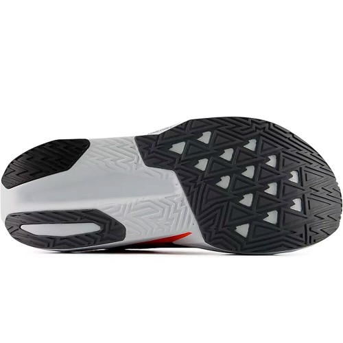 NEW BALANCE FUELCELL REBEL V5 GRAY RED RUNNING SHOES MEN