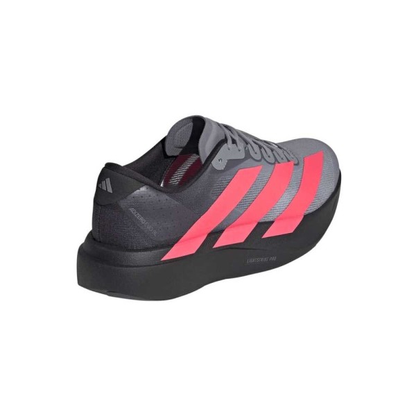 ADIDAS ADIZERO EVO SL NEGRO ROJO ZAPATILLAS RUNNING HOMBRE VISTA TRASERA,ARISTARUN