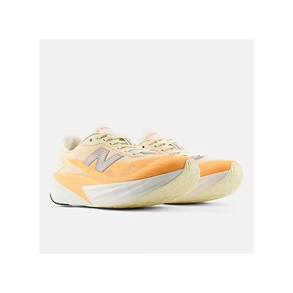 NEW BALANCE FUELCELL REBEL v5 ORANGE RUNNING SHOES WOMEN