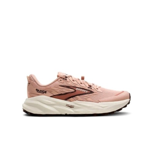 BROOKS RANGE ROSE ZAPATILLAS TRAIL MUJER VISTA EXTERIOR,ARISTARUN