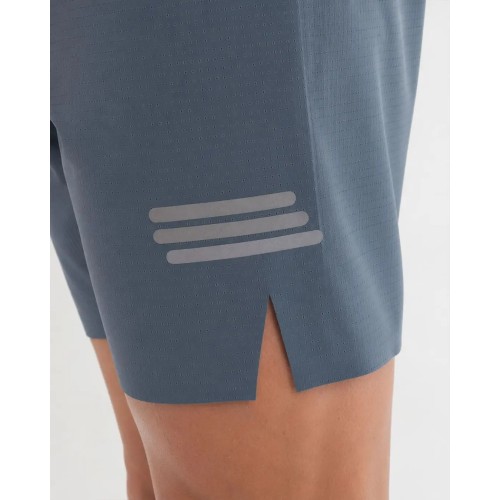 BLACK PEPPER UNISEX GREY RUNNING SHORTS