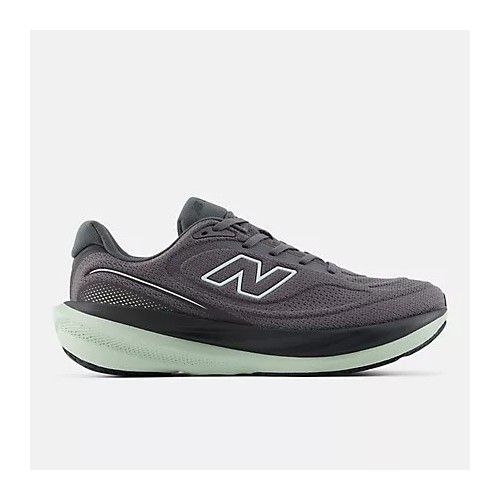 NEW BALANCE 1080 V15 GRIS VERDE ZAPATILLAS RUNNING HOMBRE VISTA EXTERIOR,ARISTARUN
