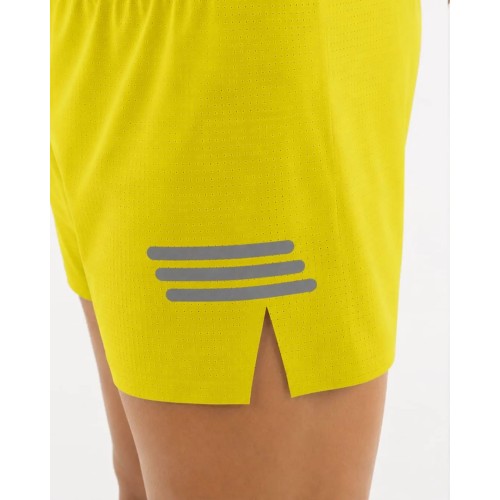 CALÇÕES DE RUNNING PIMENTA PRETA AMARELO UNISSEX