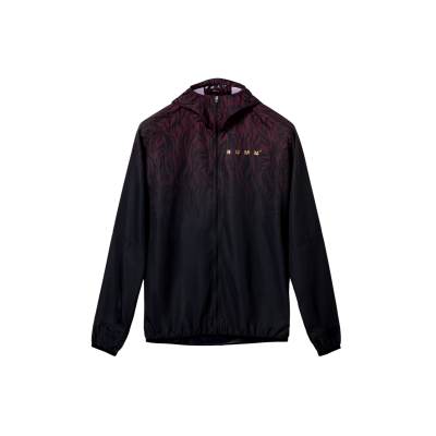 RUMM BURGUNDY WIND JACKET HOMBRE VISTA FRONTAL,ARISTARUN