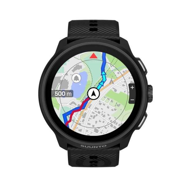 SUUNTO RUN 2 NEGRO RELOJ GPS VISTA MAPA,ARISTARUN