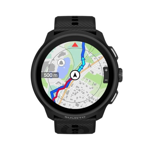 SUUNTO RUN 2 NEGRO RELOJ GPS VISTA MAPA,ARISTARUN