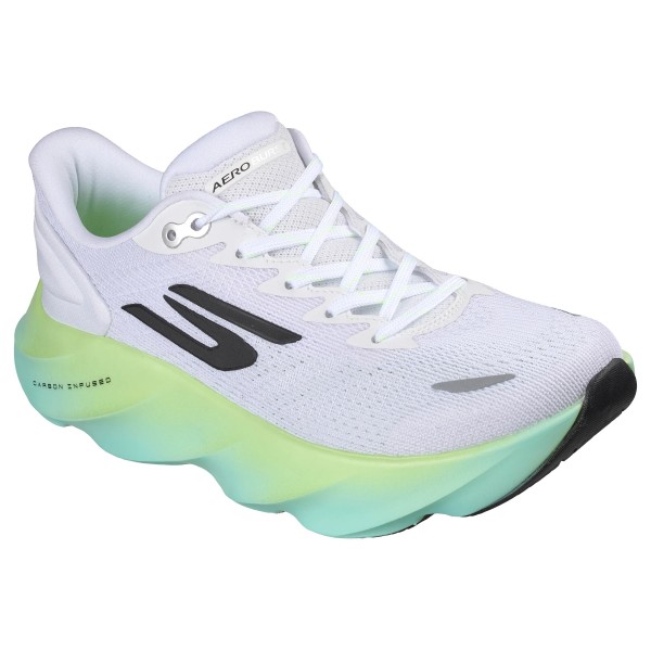 SKECHERS AERO BURST ZAPATILLAS RUNNING MUJER VISTA LATERAL,ARISTARUN