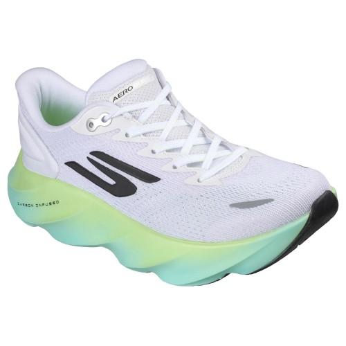 SKECHERS AERO BURST ZAPATILLAS RUNNING MUJER VISTA LATERAL,ARISTARUN