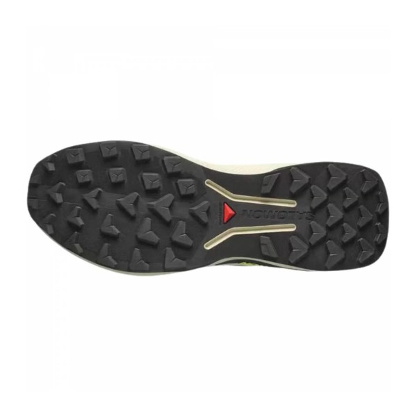 SALOMON GENESIS 2 BLACK LIME TRAIL SHOES MEN