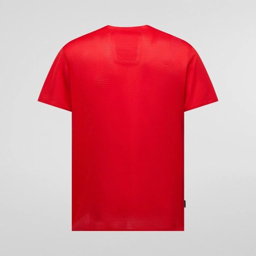 LA SPORTIVA PURE ROJO CAMISETA MANGA CORTA HOMBRE VISTA TRASERA,ARISTARUN