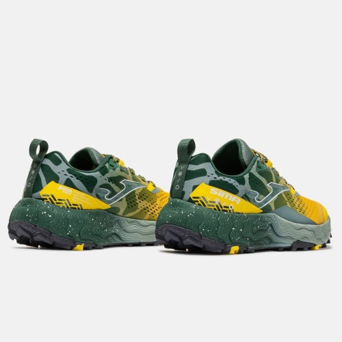 JOMA Sima Green Yellow Trail Running Shoes for Men