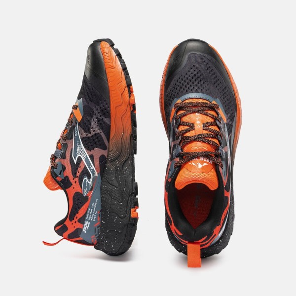 JOMA SIMA BLACK ORANGE TRAIL SHOES MEN