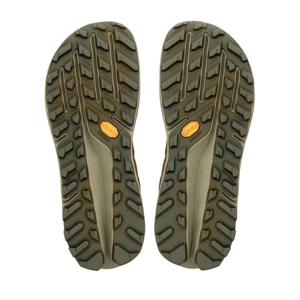 ALTRA OLYMPUS 7 DARK OLIVE TRAIL RUNNING SHOES MEN
