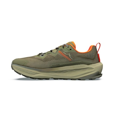 ALTRA OLYMPUS 7 DARK OLIVE ZAPATILLAS TRAIL HOMBRE VISTA EXTERIOR,ARISTARUN 2