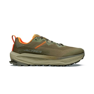 ALTRA OLYMPUS 7 DARK OLIVE ZAPATILLAS TRAIL HOMBRE VISTA EXTERIOR,ARISTARUN