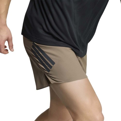 ADIDAS PANTALON CORTO ADI365 MARRON HOMBRE VISTA LATERAL,ARISTARUN