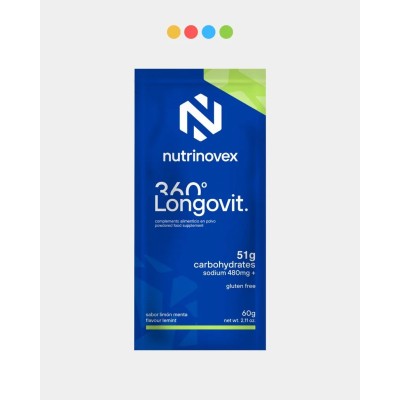 NUTRINOVEX LONGOVIT 360 ISOTÓNICO LIMÓN MENTA, ARISTARUN