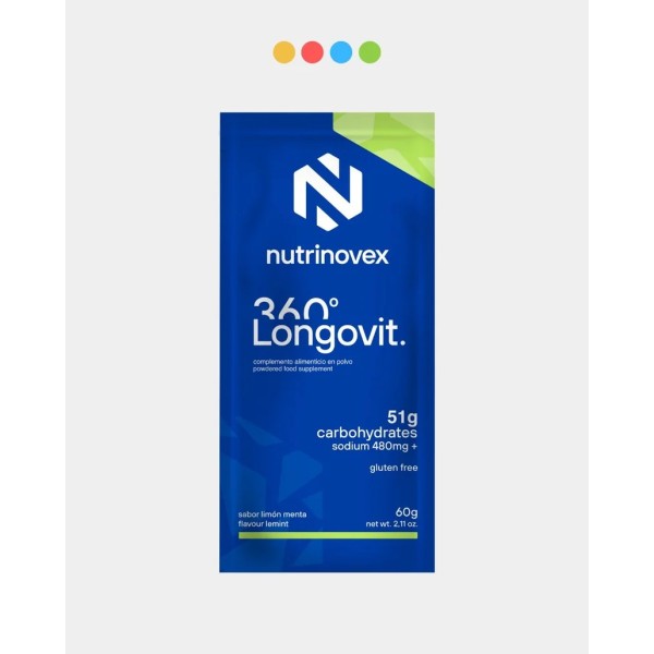 NUTRINOVEX LONGOVIT 360 ISOTONIC LEMON MINT