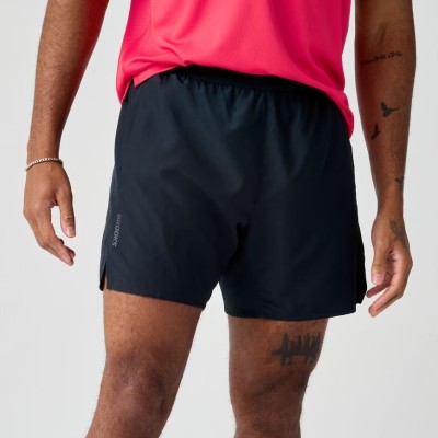 BROOKS DASH 2 IN 1 SHORT NEGRO PANTALONES CORTOS HOMBRE VISTA FRONTAL, ARISTARUN